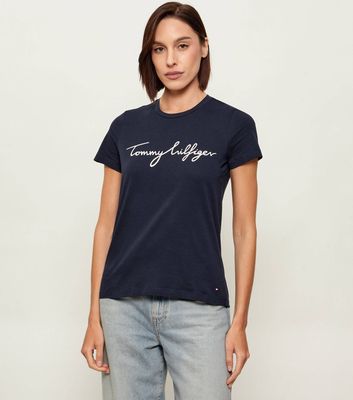 Bluzka damska na wiosnę Tommy Hilfiger ze sklepu: Gomez Fashion Store w kategorii: Bluzki damskie - zdjęcie 874714-BD9-10338_TH222W000106403