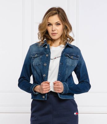Kurtka damska casualowa Tommy Jeans ze sklepu: Gomez Fashion Store w kategorii: Kurtki damskie - zdjęcie 874714-BD9-10338_TM222W000008D69