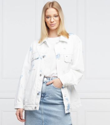 Kurtka damska na wiosnę Tommy Jeans ze sklepu: Gomez Fashion Store w kategorii: Kurtki damskie - zdjęcie 874714-BD9-10338_TM222W000040E30