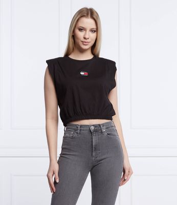 Bluzka damska casual Tommy Jeans ze sklepu: Gomez Fashion Store w kategorii: Bluzki damskie - zdjęcie 874714-BD9-10338_TM222W000066D44