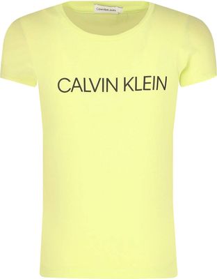 Bluzka dziewczęca letnia Calvin Klein Jeans ze sklepu: Gomez Fashion Store w kategorii: Bluzki dziewczęce