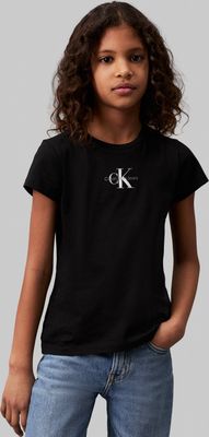 Bluzka dziewczęca na lato Calvin Klein Jeans ze sklepu: Gomez Fashion Store w kategorii: Bluzki dziewczęce