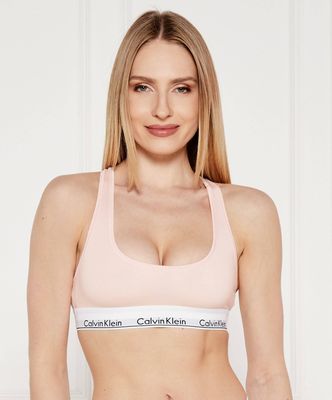 Biustonosz w sportowym stylu z napisami Calvin Klein Underwear ze sklepu: Gomez Fashion Store w kategorii: Biustonosze - zdjęcie 874714-BD9-10338_CU222W000005054