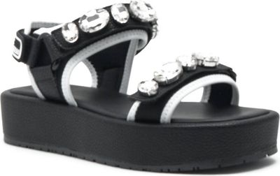 Sandały damskie na lato Guess ze sklepu: Gomez Fashion Store w kategorii: Sandały damskie - zdjęcie 874714-BD9-10338_GU222W000171990