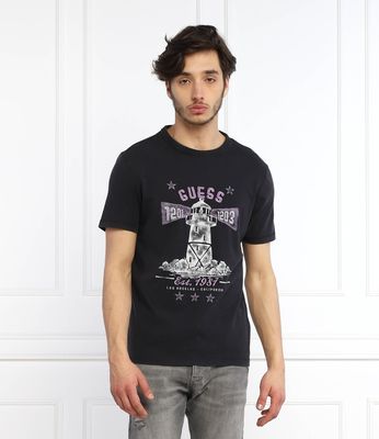 T-shirt męski Guess ze sklepu: Gomez Fashion Store w kategorii: T-shirty męskie - zdjęcie 874714-BD9-10338_GJ222M000047058