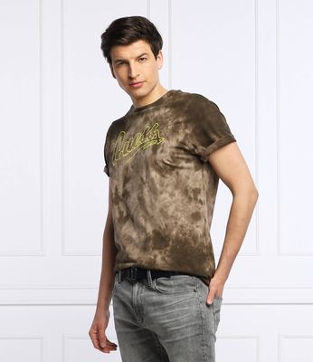 T-shirt męski w stylu młodzieżowym na wiosnę Guess Underwear ze sklepu: Gomez Fashion Store w kategorii: T-shirty męskie - zdjęcie 874714-BD9-10338_GB222M000009L50
