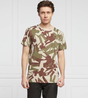 G-Star Raw - T-shirt męski na wiosnę ze sklepu: Gomez Fashion Store w kategorii: T-shirty męskie - zdjęcie 874714-BD9-10338_GS222M000030112