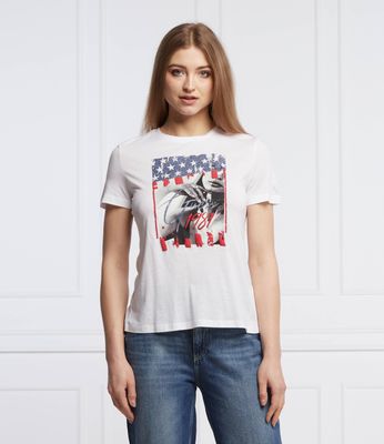 Bluzka damska na wiosnę Guess ze sklepu: Gomez Fashion Store w kategorii: Bluzki damskie - zdjęcie 874714-BD9-10338_GJ222W000053F11
