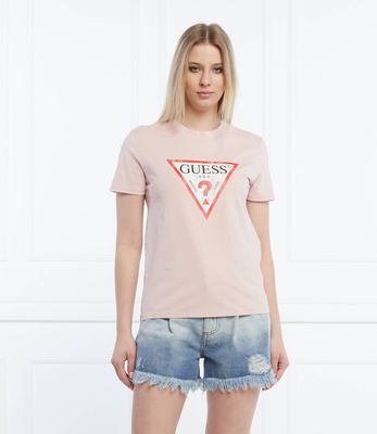 Bluzka damska wiosenna Guess ze sklepu: Gomez Fashion Store w kategorii: Bluzki damskie - zdjęcie 874714-BD9-10338_GJ222W000107K12