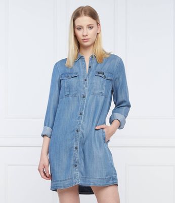 Sukienka Superdry ze sklepu: Gomez Fashion Store w kategorii: Sukienki - zdjęcie 874714-BD9-10338_SD222W000026116
