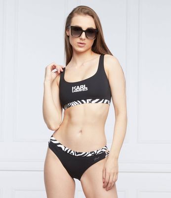 Strój kąpielowy na wiosnę Karl Lagerfeld ze sklepu: Gomez Fashion Store w kategorii: Stroje kąpielowe - zdjęcie 874714-BD9-10338_KW222W000019666