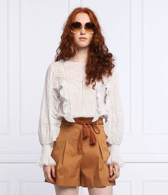 Bluzka damska na wiosnę Patrizia Pepe ze sklepu: Gomez Fashion Store w kategorii: Bluzki damskie - zdjęcie 874714-BD9-10338_PK222W000063126