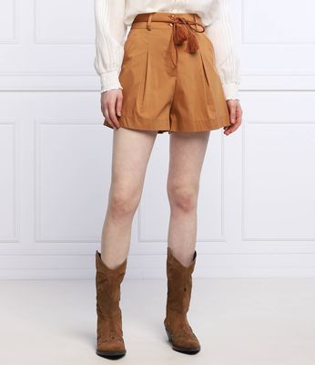 Szorty na lato casual Patrizia Pepe ze sklepu: Gomez Fashion Store w kategorii: Szorty - zdjęcie 874714-BD9-10338_PK222W000096125