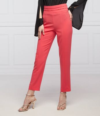 Spodnie damskie wiosenne Patrizia Pepe ze sklepu: Gomez Fashion Store w kategorii: Spodnie damskie - zdjęcie 874714-BD9-10338_PK222W000099122