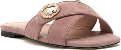 Klapki damskie na lato Pollini ze sklepu: Gomez Fashion Store w kategorii: Klapki damskie - zdjęcie 874714-BD9-10338_PO222W000011061