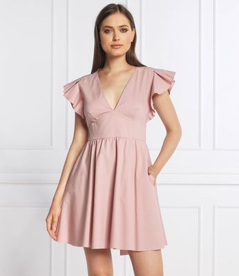 Sukienka wiosenna Red Valentino ze sklepu: Gomez Fashion Store w kategorii: Sukienki - zdjęcie 874714-BD9-10338_RV222W000020124