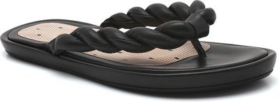 Klapki damskie na lato Red Valentino ze sklepu: Gomez Fashion Store w kategorii: Klapki damskie - zdjęcie 874714-BD9-10338_RE222W000013014