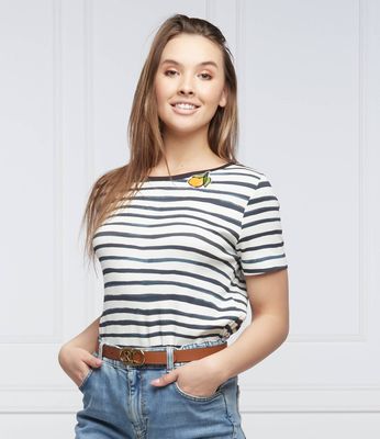 Bluzka damska casual Marc Cain ze sklepu: Gomez Fashion Store w kategorii: Bluzki damskie - zdjęcie 874714-BD9-10338_CR222W000054395