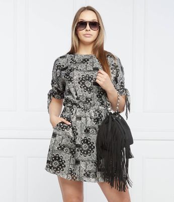 Sukienka na wiosnę casual The Kooples ze sklepu: Gomez Fashion Store w kategorii: Sukienki - zdjęcie 874714-BD9-10338_TK222W000017001