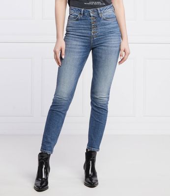 Jeansy damskie w miejskim stylu The Kooples ze sklepu: Gomez Fashion Store w kategorii: Jeansy damskie - zdjęcie 874714-BD9-10338_TK222W000036002