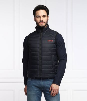 Kamizelka męska na wiosnę HUGO ze sklepu: Gomez Fashion Store w kategorii: Kamizelki męskie - zdjęcie 874714-BD9-10338_BU222M000077405
