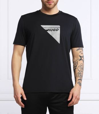 T-shirt męski HUGO ze sklepu: Gomez Fashion Store w kategorii: T-shirty męskie - zdjęcie 874714-BD9-10338_BU222M000089001