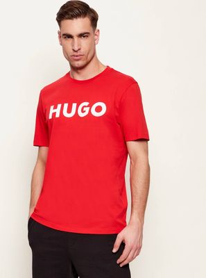 T-shirt męski HUGO ze sklepu: Gomez Fashion Store w kategorii: T-shirty męskie - zdjęcie 874714-BD9-10338_BU222M000129693