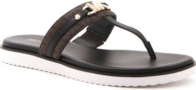 Klapki damskie na lato Michael Kors ze sklepu: Gomez Fashion Store w kategorii: Klapki damskie - zdjęcie 874714-BD9-10338_MK222W000200987