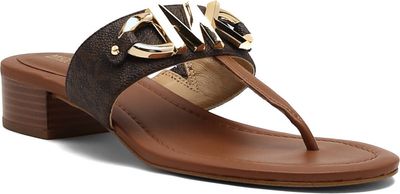 Michael Kors - Klapki damskie na lato ze sklepu: Gomez Fashion Store w kategorii: Klapki damskie - zdjęcie 874714-BD9-10338_MK222W000244A37