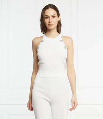 Bluzka damska na lato casual SILVIAN HEACH ze sklepu: Gomez Fashion Store w kategorii: Bluzki damskie - zdjęcie 874714-BD9-10338_SH222W000028129