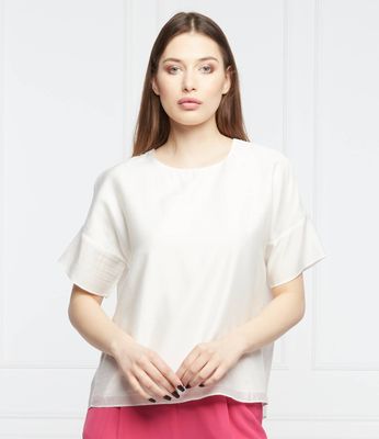 Bluzka damska casual SILVIAN HEACH ze sklepu: Gomez Fashion Store w kategorii: Bluzki damskie - zdjęcie 874714-BD9-10338_SH222W000032129