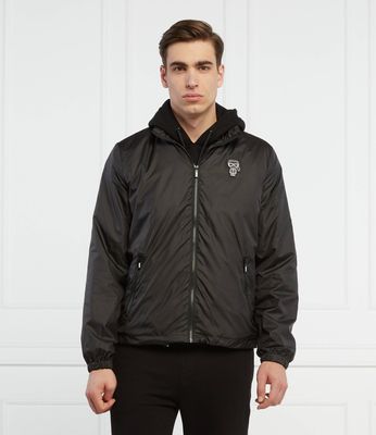 Karl Lagerfeld - Kurtka męska na wiosnę ze sklepu: Gomez Fashion Store w kategorii: Kurtki męskie - zdjęcie 874714-BD9-10338_KL222M000086990