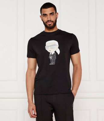 T-shirt męski Karl Lagerfeld ze sklepu: Gomez Fashion Store w kategorii: T-shirty męskie - zdjęcie 874714-BD9-10338_KL222M000112990