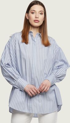 Koszula damska casual na wiosnę SILVIAN HEACH ze sklepu: Gomez Fashion Store w kategorii: Koszule damskie - zdjęcie 874714-BD9-10338_SH215W000106033
