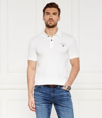 Napapijri - T-shirt męski ze sklepu: Gomez Fashion Store w kategorii: T-shirty męskie - zdjęcie 874714-BD9-10338_NA222M000031002