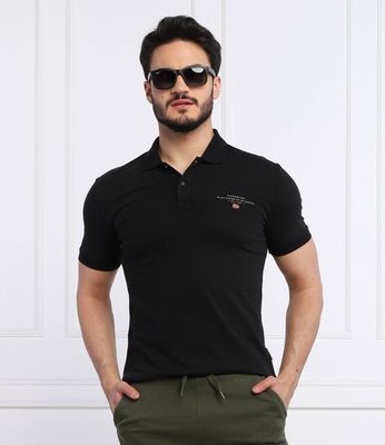 T-shirt męski na lato Napapijri ze sklepu: Gomez Fashion Store w kategorii: T-shirty męskie - zdjęcie 874714-BD9-10338_NA222M000037041