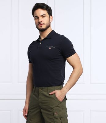 T-shirt męski na wiosnę casualowy Napapijri ze sklepu: Gomez Fashion Store w kategorii: T-shirty męskie - zdjęcie 874714-BD9-10338_NA222M000037176
