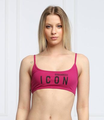 Biustonosz sportowy Dsquared2 ze sklepu: Gomez Fashion Store w kategorii: Biustonosze - zdjęcie 874714-BD9-10338_DB221W000010519