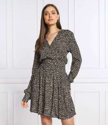 Sukienka kopertowa DKNY JEANS ze sklepu: Gomez Fashion Store w kategorii: Sukienki - zdjęcie 874714-BD9-10338_DJ222W000003260