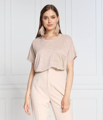 Bluzka damska casual DKNY ze sklepu: Gomez Fashion Store w kategorii: Bluzki damskie - zdjęcie 874714-BD9-10338_DK222W000040329