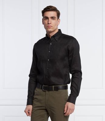 Koszula męska na jesień casualowa Oscar Jacobson ze sklepu: Gomez Fashion Store w kategorii: Koszule męskie - zdjęcie 874714-BD9-10338_OJ222M000002003