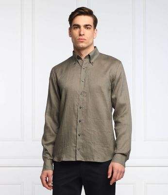 Koszula męska na wiosnę Oscar Jacobson ze sklepu: Gomez Fashion Store w kategorii: Koszule męskie - zdjęcie 874714-BD9-10338_OJ222M000002005
