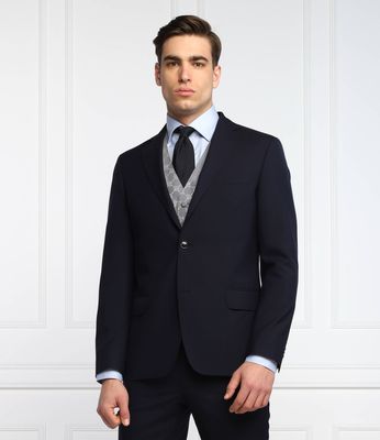 Marynarka męska na lato Oscar Jacobson ze sklepu: Gomez Fashion Store w kategorii: Marynarki męskie - zdjęcie 874714-BD9-10338_OJ222M000005008