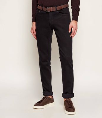 Jeansy męskie Oscar Jacobson ze sklepu: Gomez Fashion Store w kategorii: Jeansy męskie - zdjęcie 874714-BD9-10338_OJ222M000019003