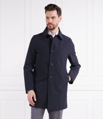 Płaszcz męski jesienny Oscar Jacobson ze sklepu: Gomez Fashion Store w kategorii: Płaszcze męskie - zdjęcie 874714-BD9-10338_OJ222M000029012