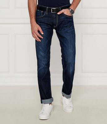 Jeansy męskie letnie Pepe Jeans London ze sklepu: Gomez Fashion Store w kategorii: Jeansy męskie - zdjęcie 874714-BD9-10338_PJ222M000044010