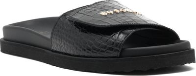 Klapki męskie na lato Buscemi ze sklepu: Gomez Fashion Store w kategorii: Klapki męskie - zdjęcie 874714-BD9-10338_BC222M000007005