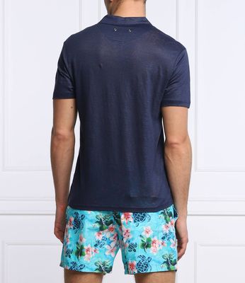 T-shirt męski casual Vilebrequin ze sklepu: Gomez Fashion Store w kategorii: T-shirty męskie - zdjęcie 874714-BD9-10338_VI222M000032390