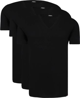 T-shirt męski casualowy na wiosnę Dsquared2 ze sklepu: Gomez Fashion Store w kategorii: T-shirty męskie - zdjęcie 874714-BD9-10338_DB222M000013000