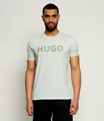 T-shirt męski młodzieżowy HUGO ze sklepu: Gomez Fashion Store w kategorii: T-shirty męskie - zdjęcie 874714-BD9-10338_BU224M000060331
